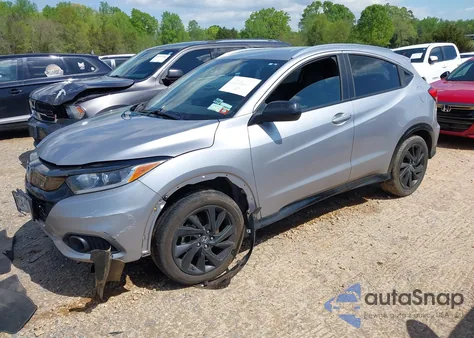 2022 Honda Hr-V Awd Sport из США, поврежденный, VIN 3CZRU6H14NM709489